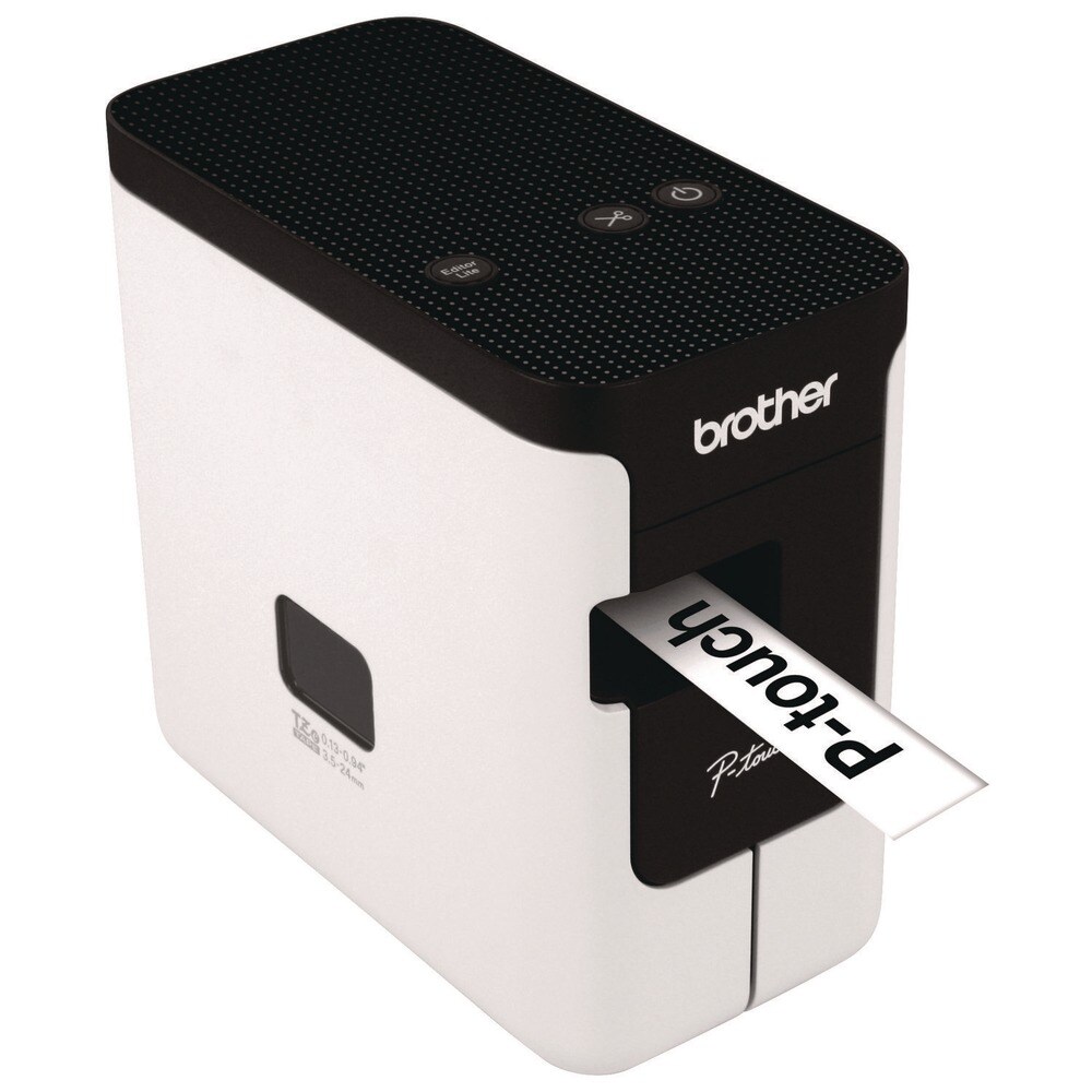 Brother P-Touch 3.1 in. x 6 in. x 5.6 in. 30 mm/s Print Speed PC-Connectable Label Printer