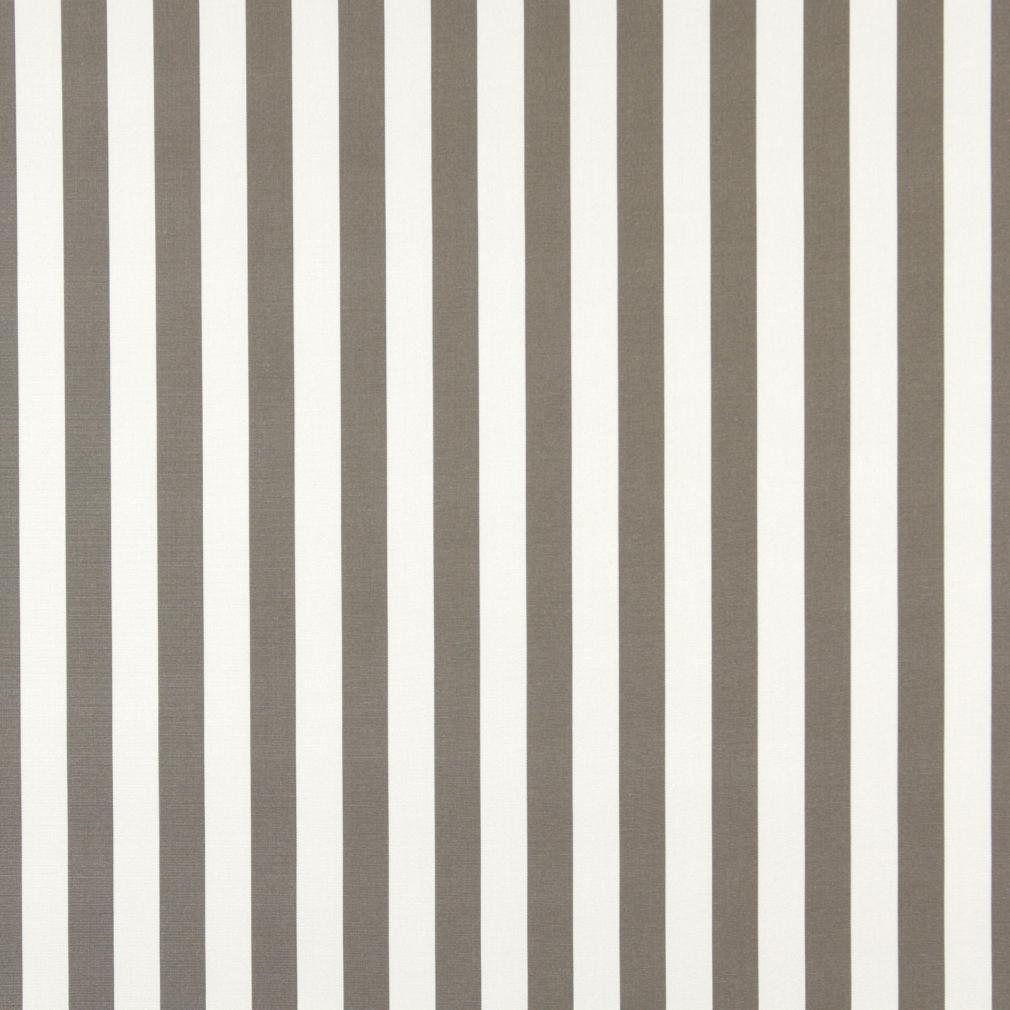 Taupe Canopy - Beige & Taupe Stripe Upholstery Fabric 54 Inches"