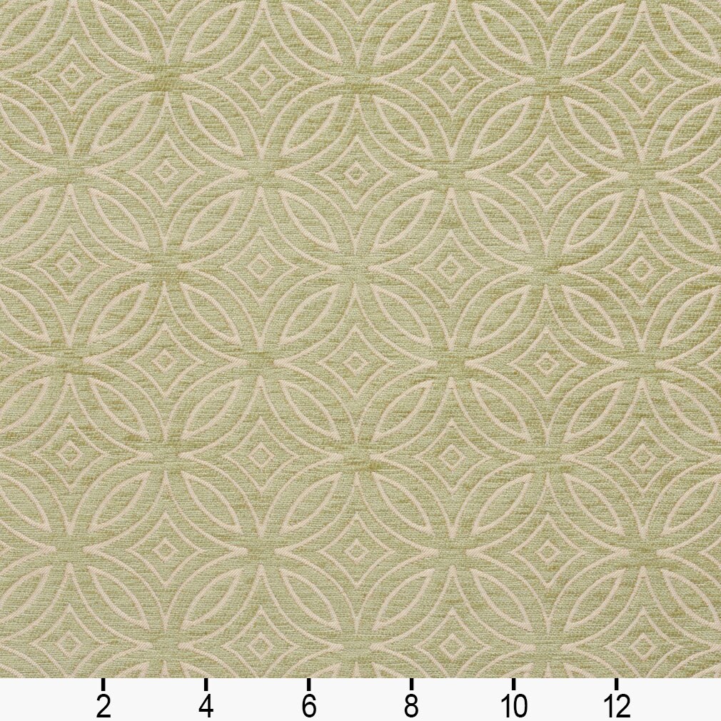 Upholstery Fabric - Green Abstract & Geometric Upholstery Fabric 54 Inches"