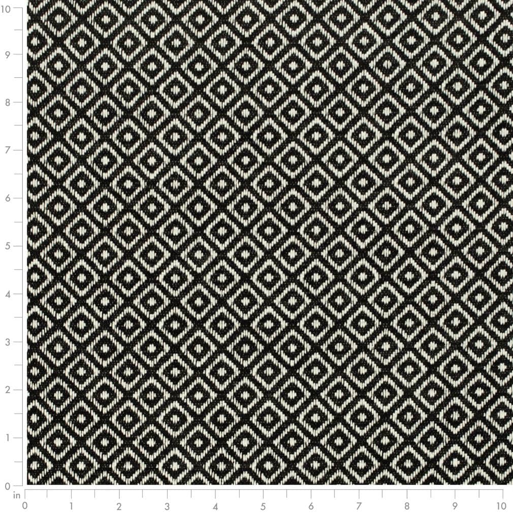 Upholstery Fabric - Black Diamonds,Small Scale Upholstery Fabric 54 Inches"