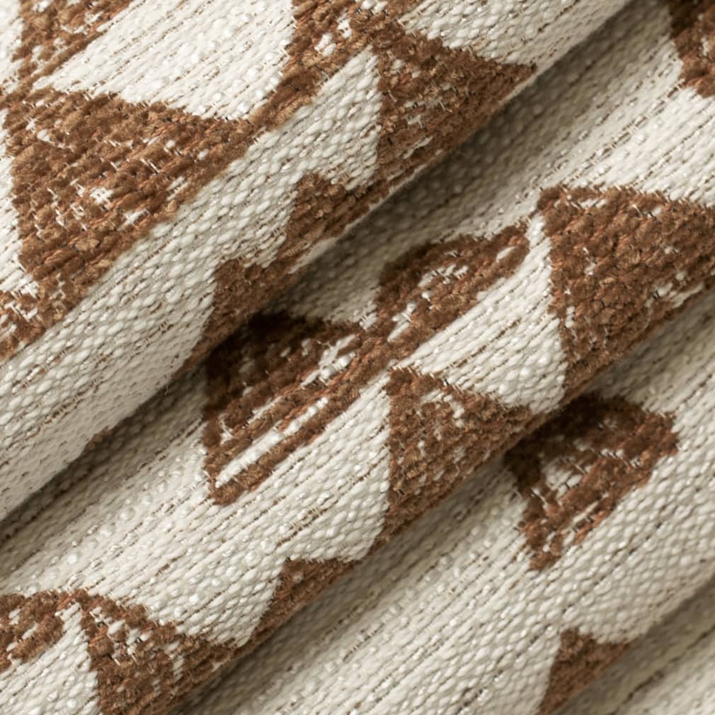 Sahara - Brown Abstract & Geometric,Global Upholstery Fabric 54 Inches"
