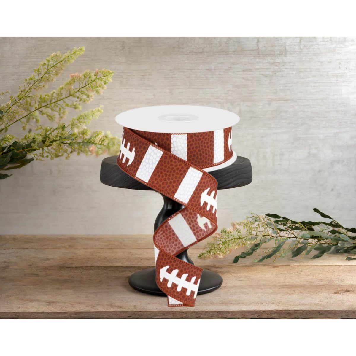 1.5&#x22; Football Laces Ribbon (10 Yard)