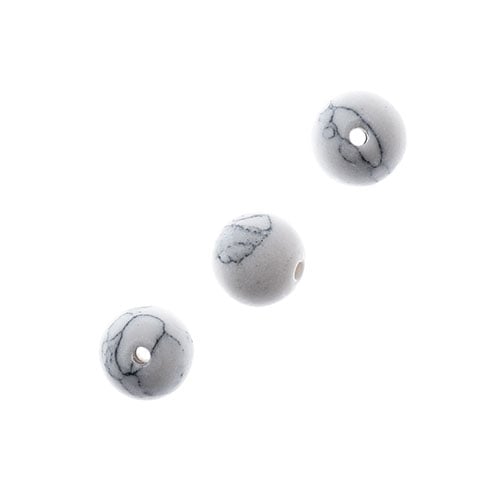 John Bead Earth's Jewels 16in Semi-Precious Natural Stone Round Matte Bead Strand