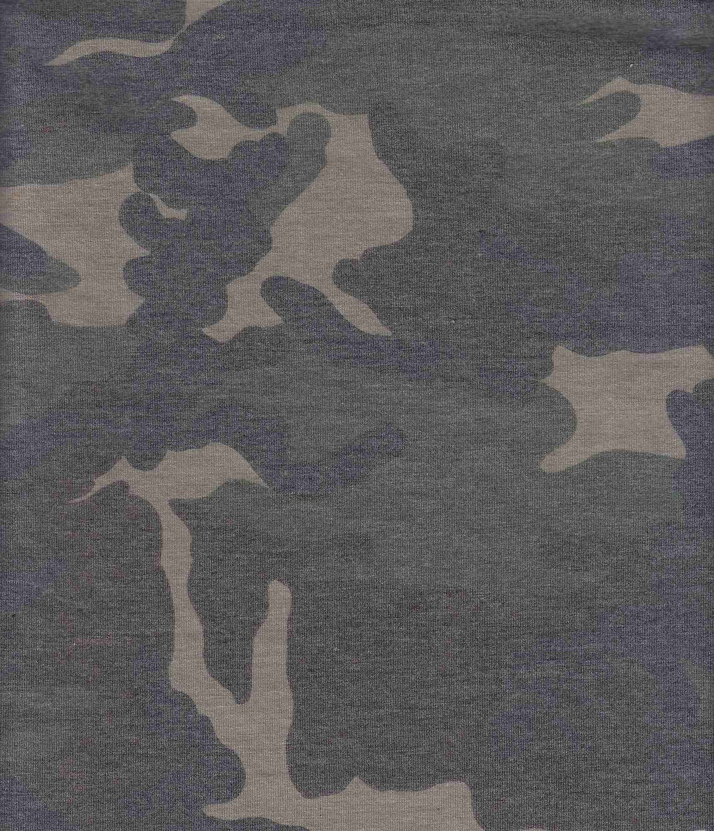 1 Yard Camouflage Camo Military Army Stretch Knit Fabric 58/60" Wide