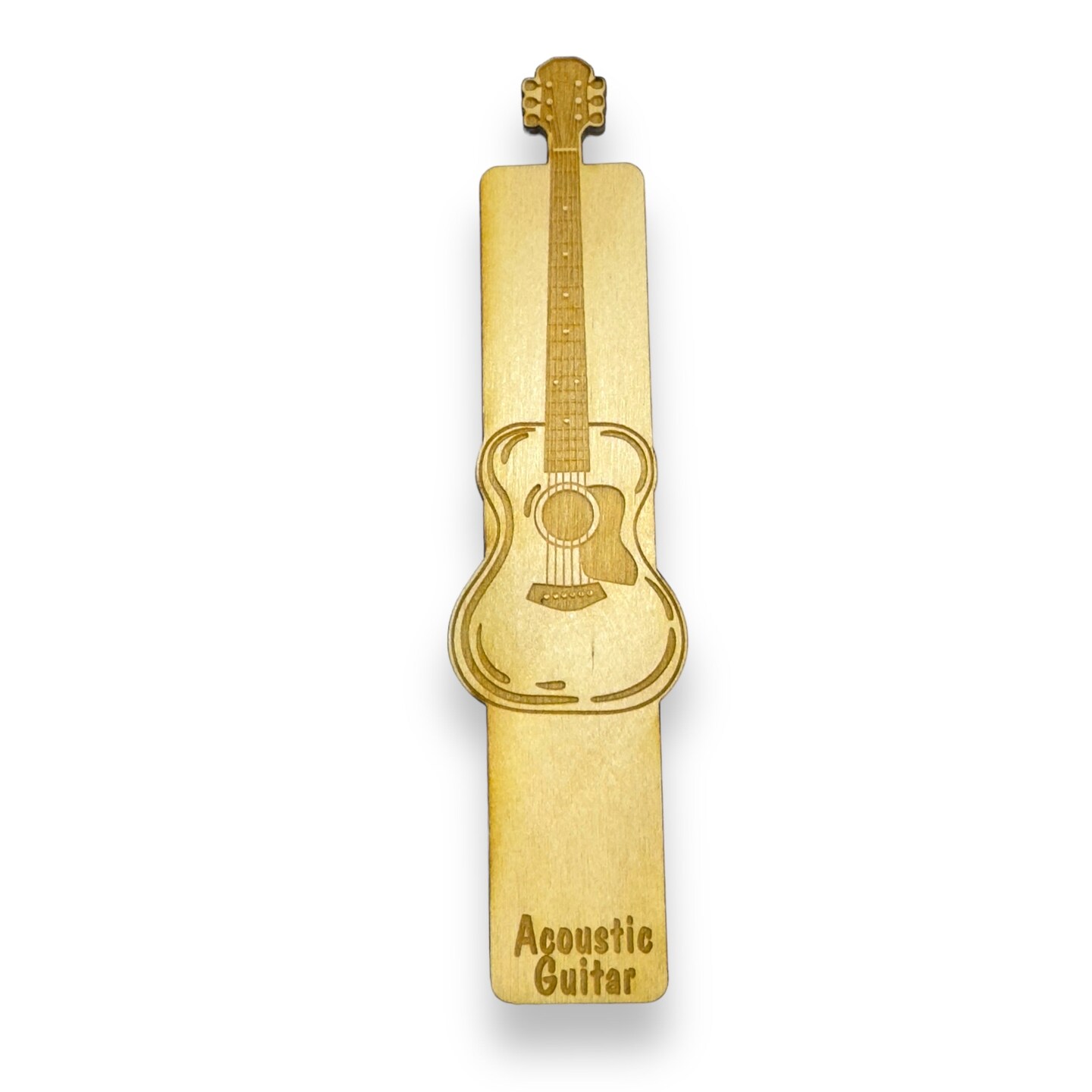 Bookmark - Acoustic Guitar - birch wood Bookmark - Acoustic Guitar - birch wood