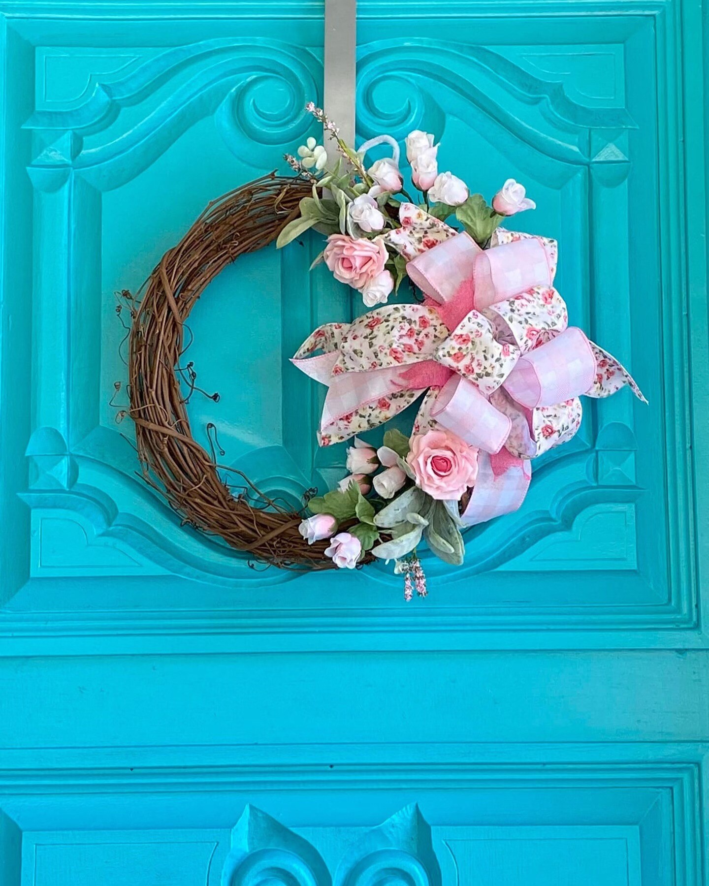 Pink Grapevine Wreath 356813268479361024