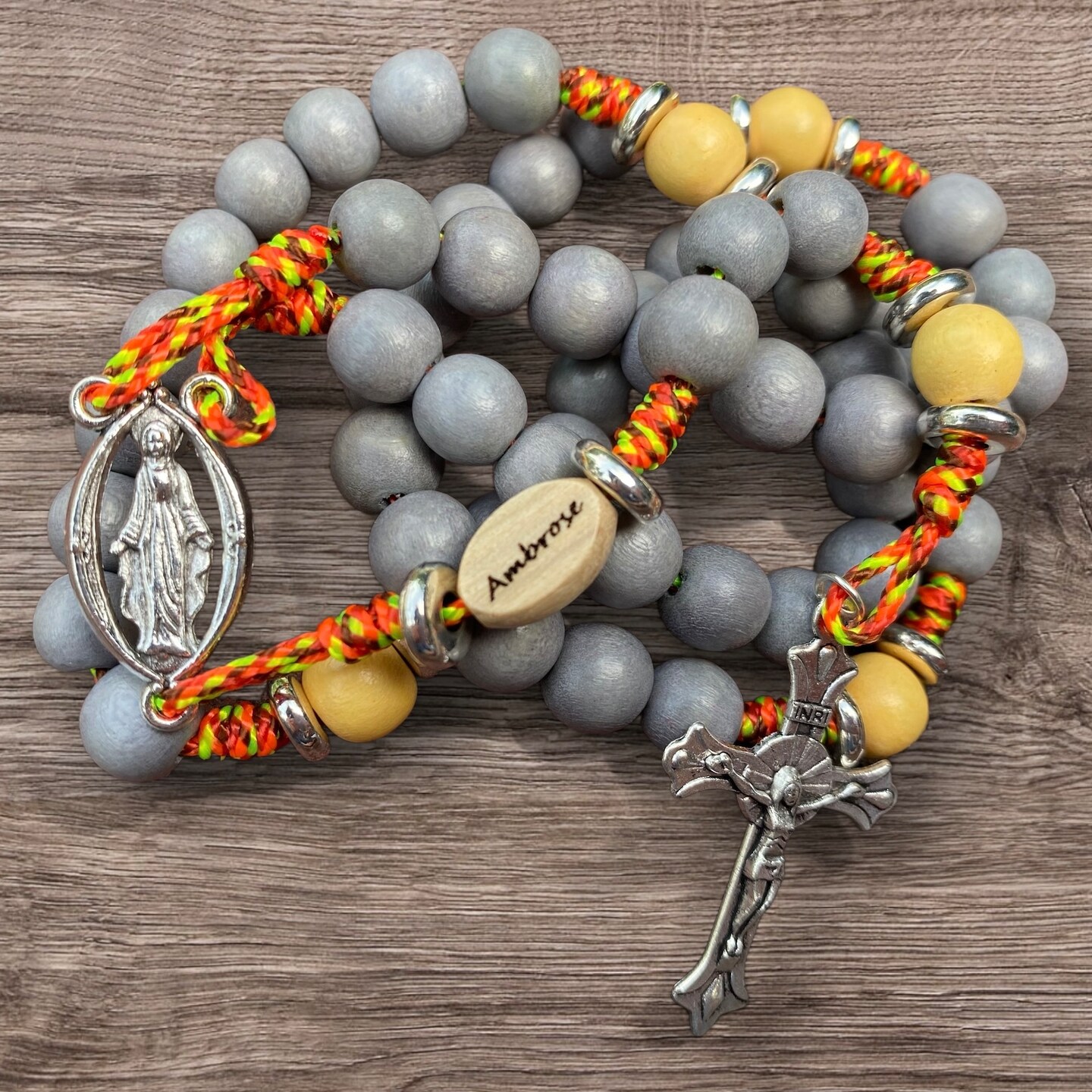 Silver Custom Prayer Beads Trabzon Kazaz Hand-knitted 1000