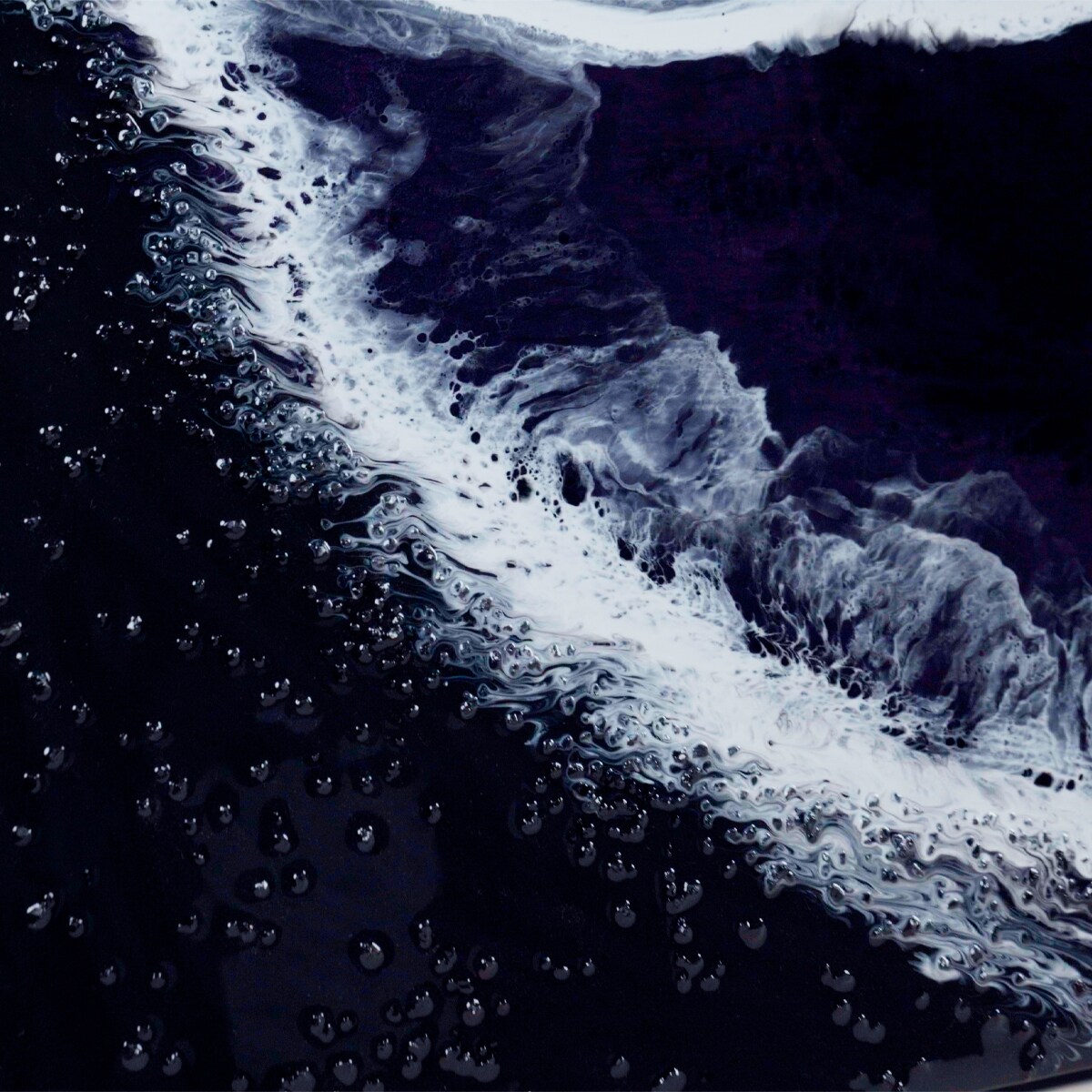 Super Clear Craft Art Resin Kit, Create Your Own DARK Ocean Resin Crafts! Includes Epoxy, Mica Colors & Supercolors Pigment Dispersion colors