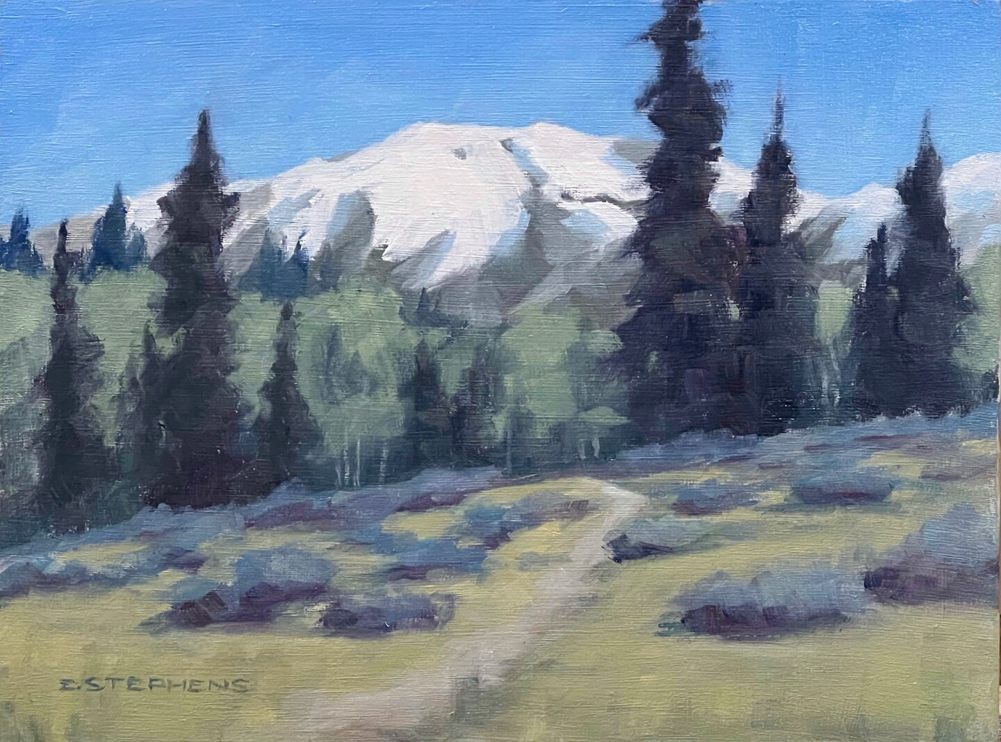 product name is Snowcapped (6x8)