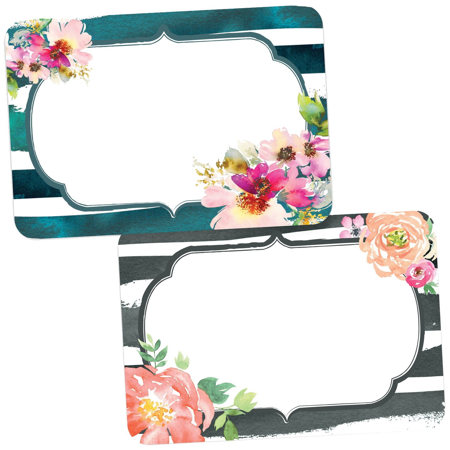avery-adhesive-name-tags-floral-watercolor-print-2-1-3-x-3-3-8-80-name-stickers-80021-michaels for Free Printable Floral Name Tags Avery Adhesive Name Tags, Floral Watercolor Print, 2-1/3