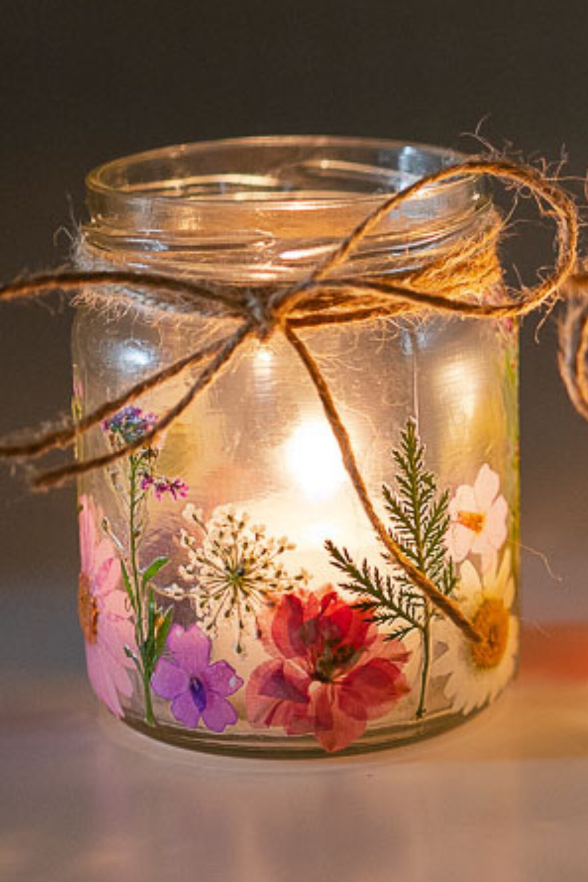 Pressed Flower Lantern image 1