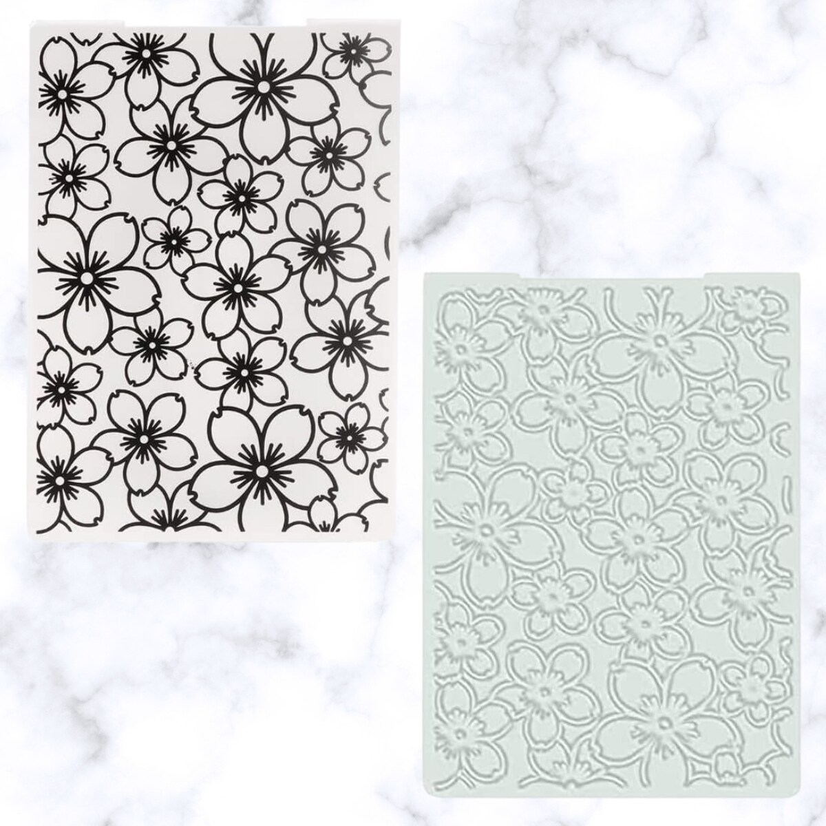 Flower Plastic Folder Embosser Fondant Embosser Paper Embosser