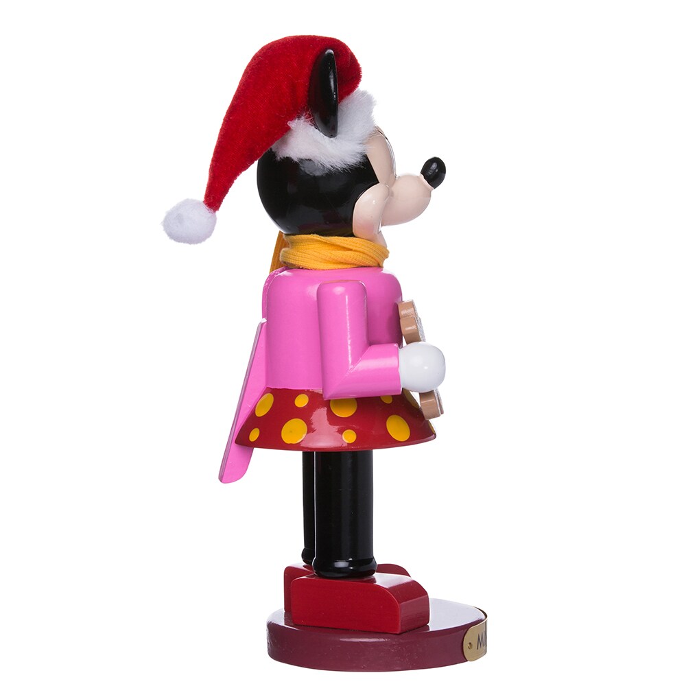 10&#x22; Disney&#xA9; Minnie Mouse With Gingerbread Doll Nutcracker