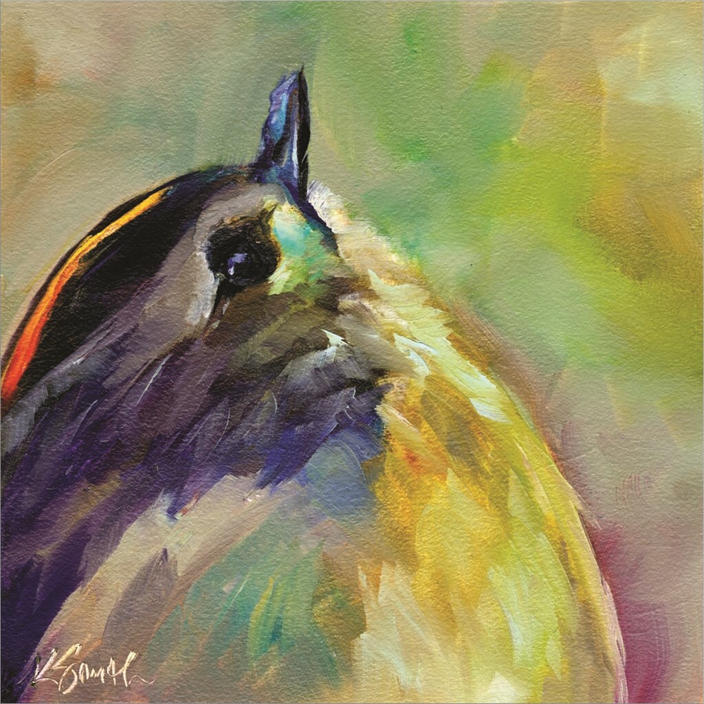 Field Birds IX by Kim Smith 12&#x22; x 12&#x22; Canvas Wall Art