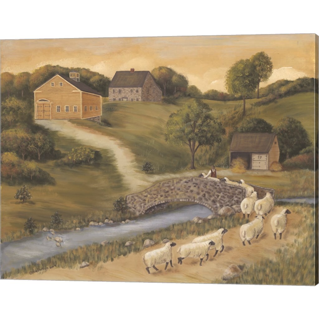 Leading Them Home by Pam Britton 20&#x22; x 16&#x22; Canvas Wall Art