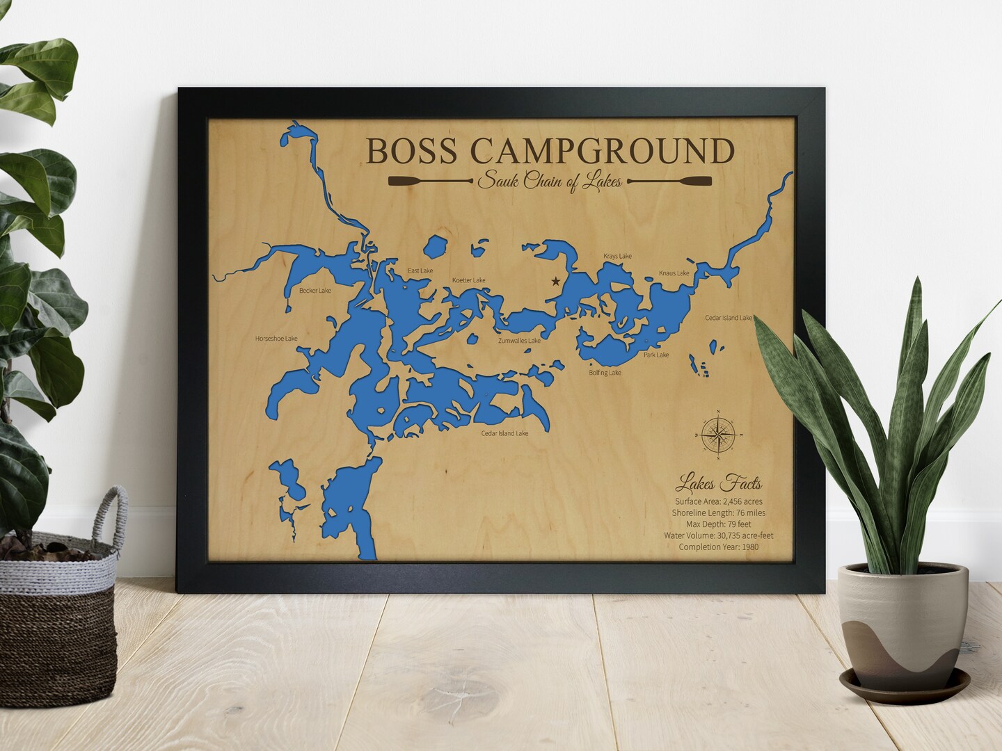 Lake bomoseen | Custom lake map | nautical decor | Lake house Decor | fishing map | wedding gift | Lake Map | store