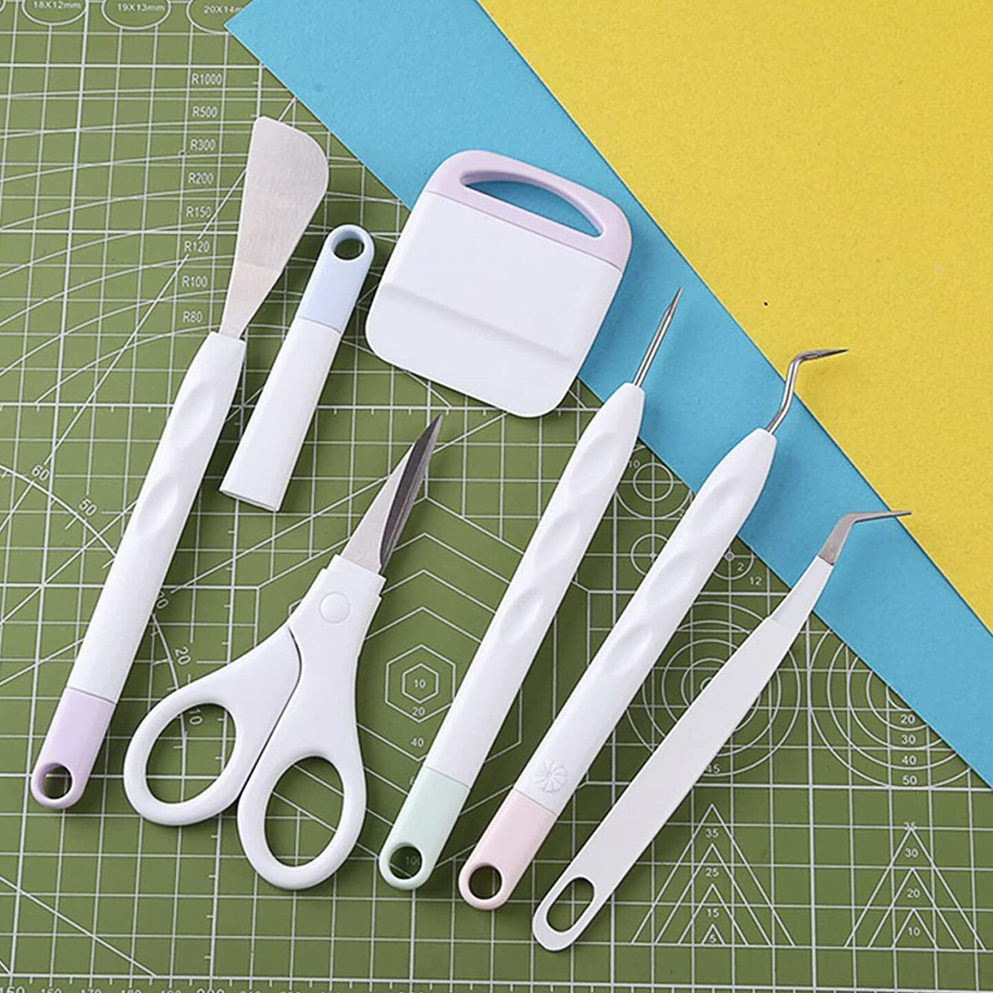 13 Pieces Vinyl Weeding Tools Stainless Steel Plotter Accessories HTV ...