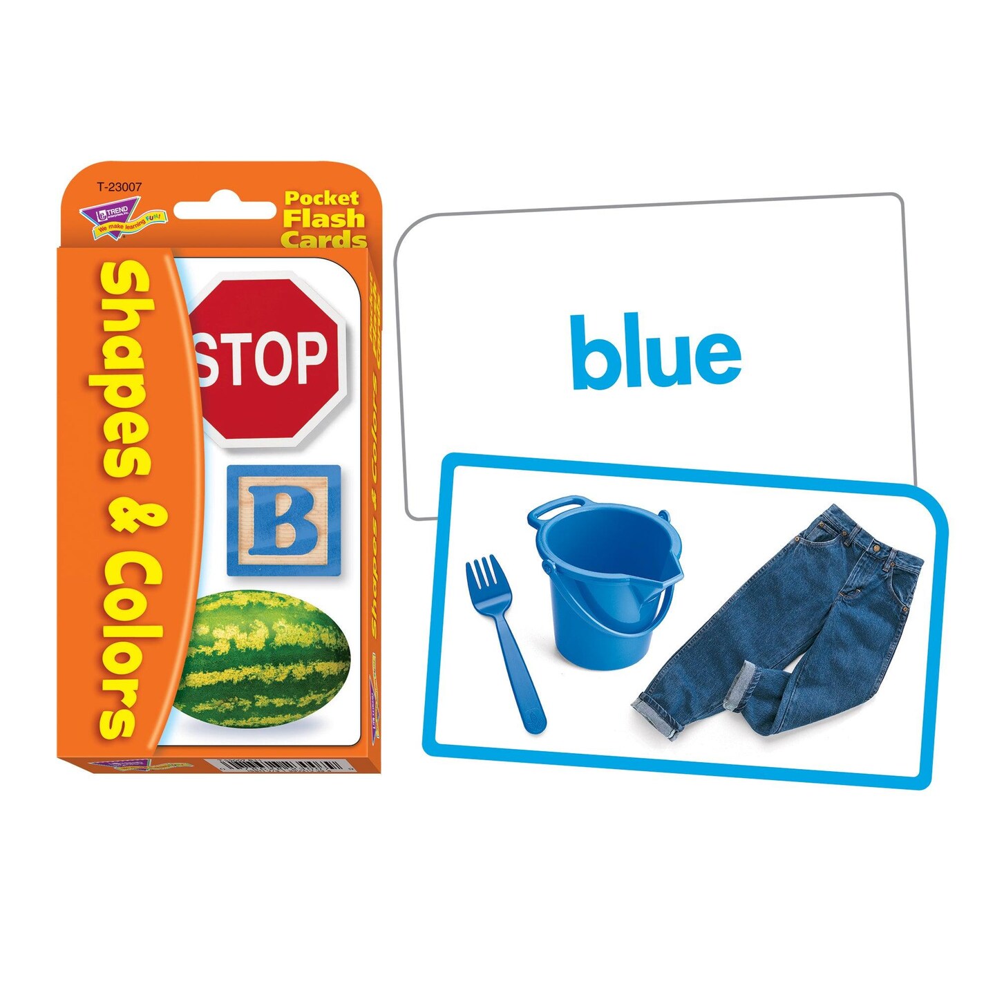 Shapes &#x26; Colors Pocket Flash Cards, 6 Packs