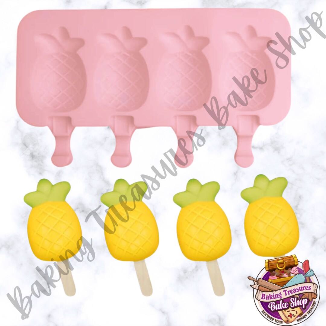 Pineapple Cakecsicles/Popsicles Mold