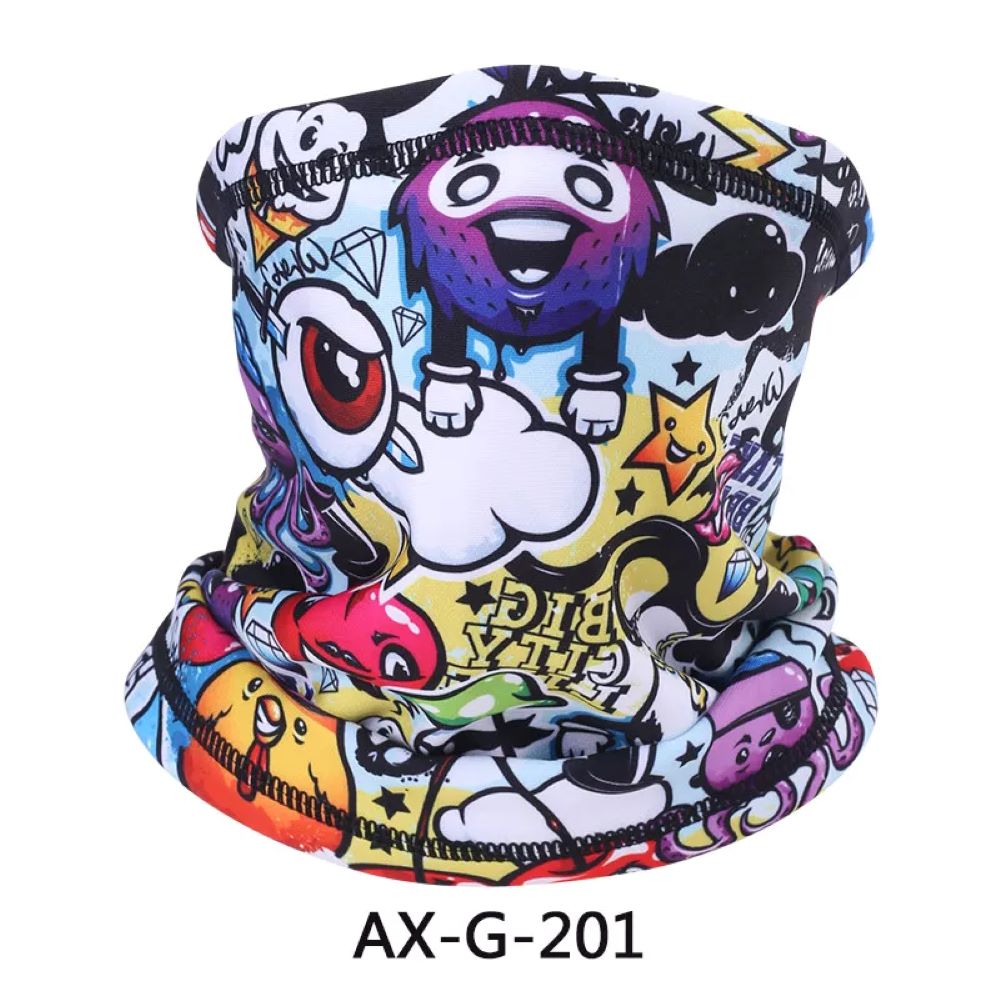 Kitcheniva 3D Print Fleece Neck Warmer Gaiter Winter Face Mask