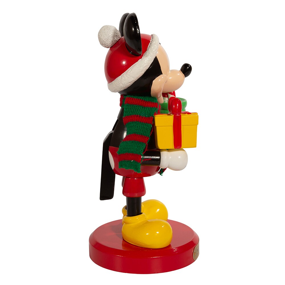 10&#x22; Disney&#xA9; Mickey Mouse With Present Nutcracker