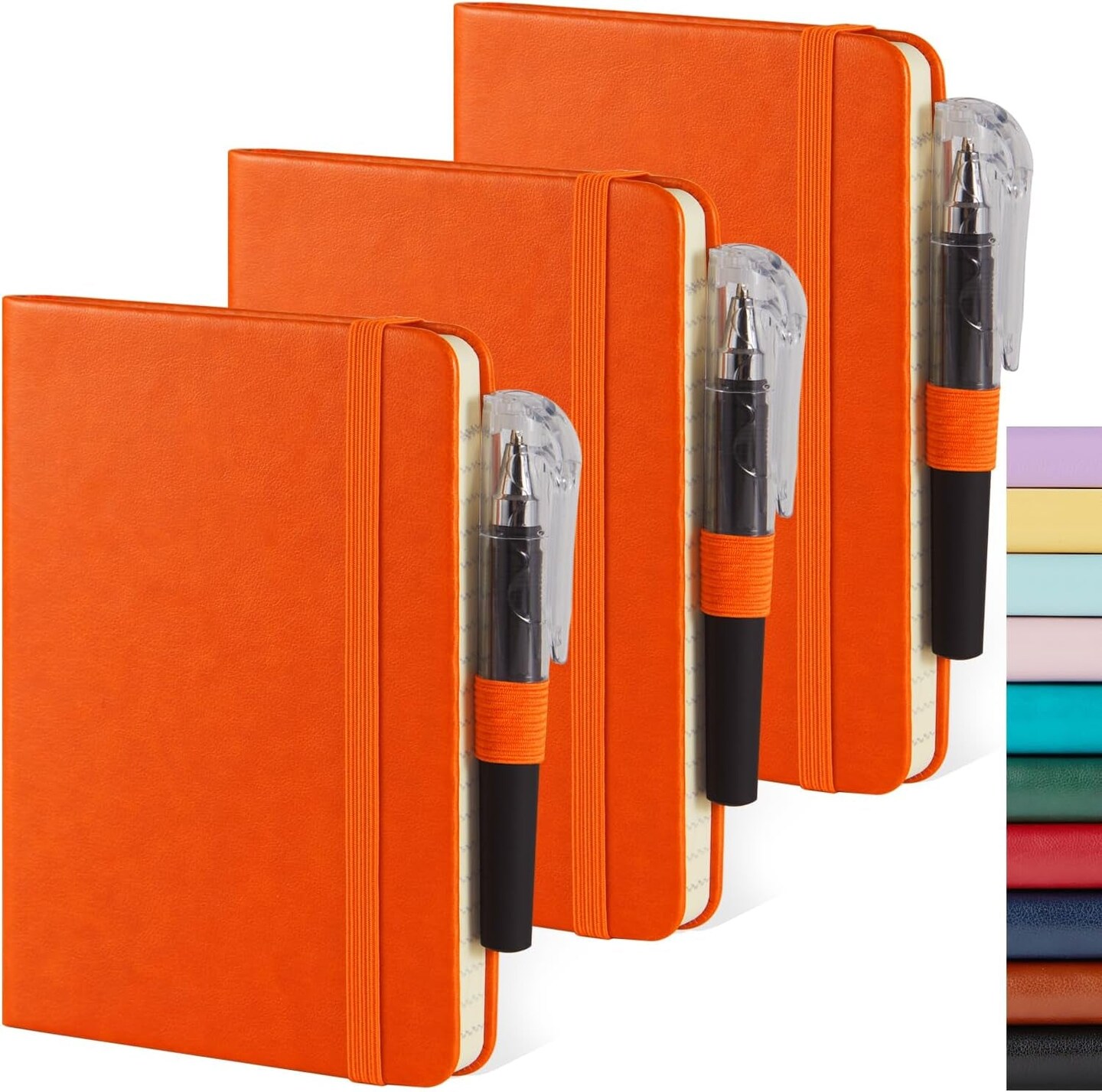 3 Pack Mini Hardcover Journals