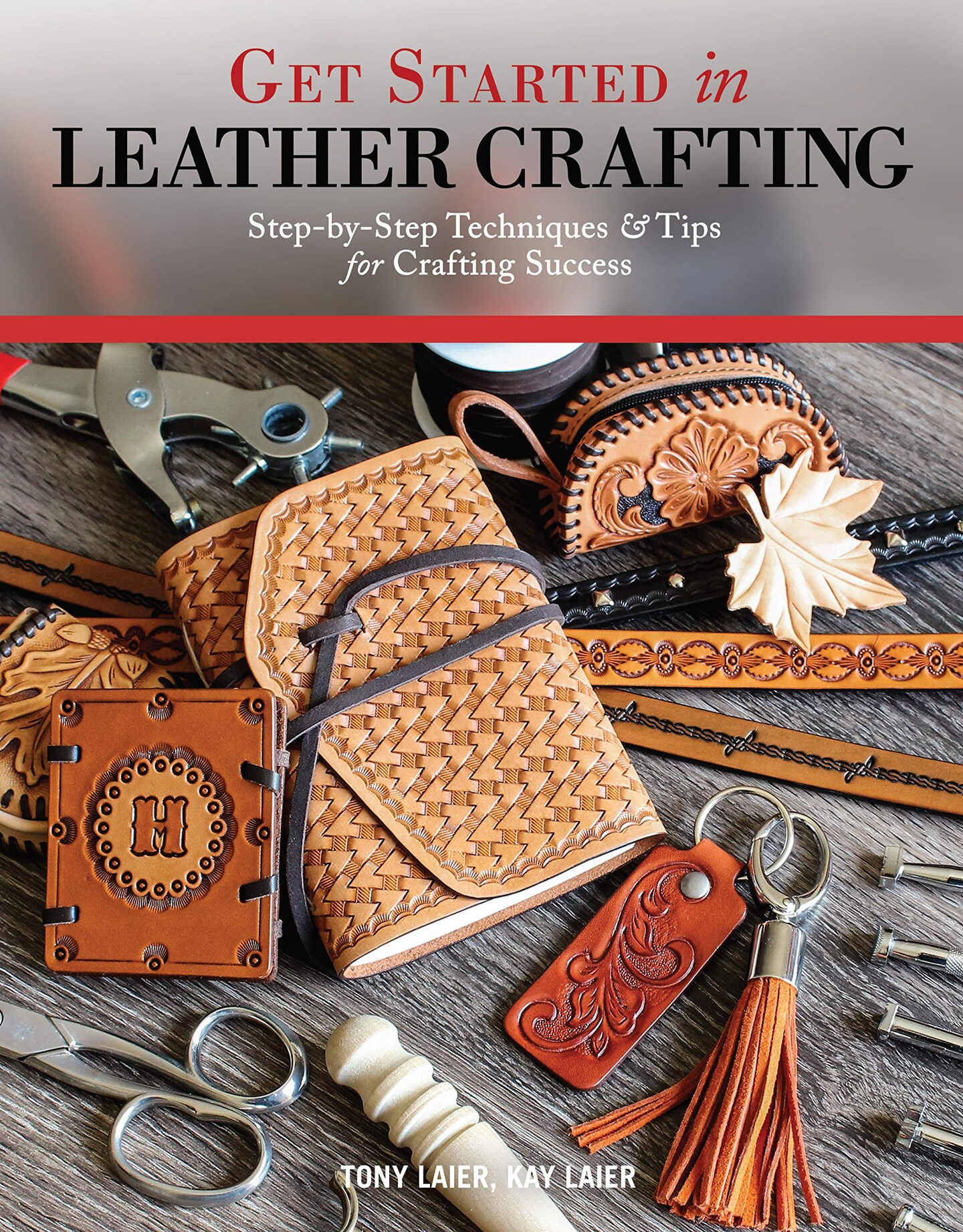 48 pages Get Started in Leather Crafting: Step-by-Step Techniques and Tips for Crafting Success (Design Originals) Beginner-Friendly Projects, Basics of Leather Preparation, Tools, Stamps, Embossing, &#x26; More