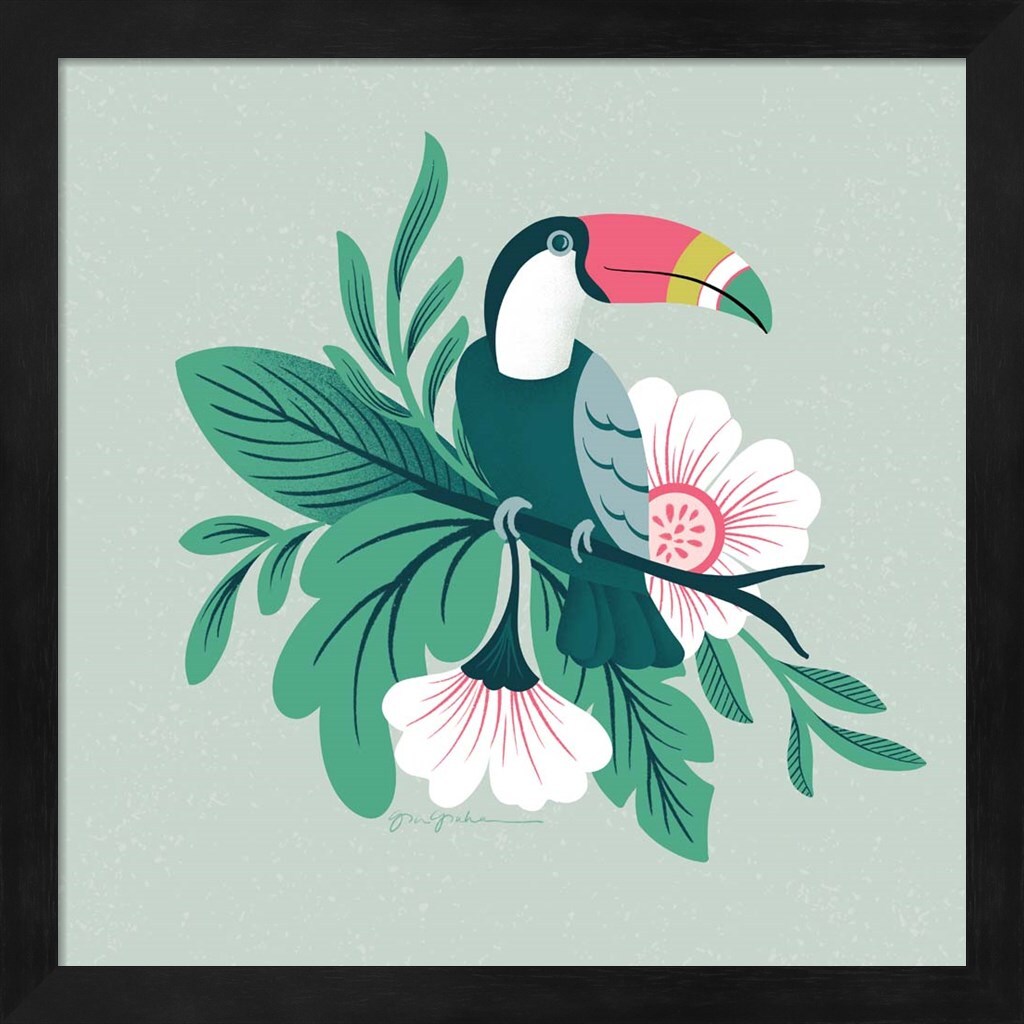 Lush Life II by Gia Graham 13&#x22; x 13&#x22; Framed Wall Art