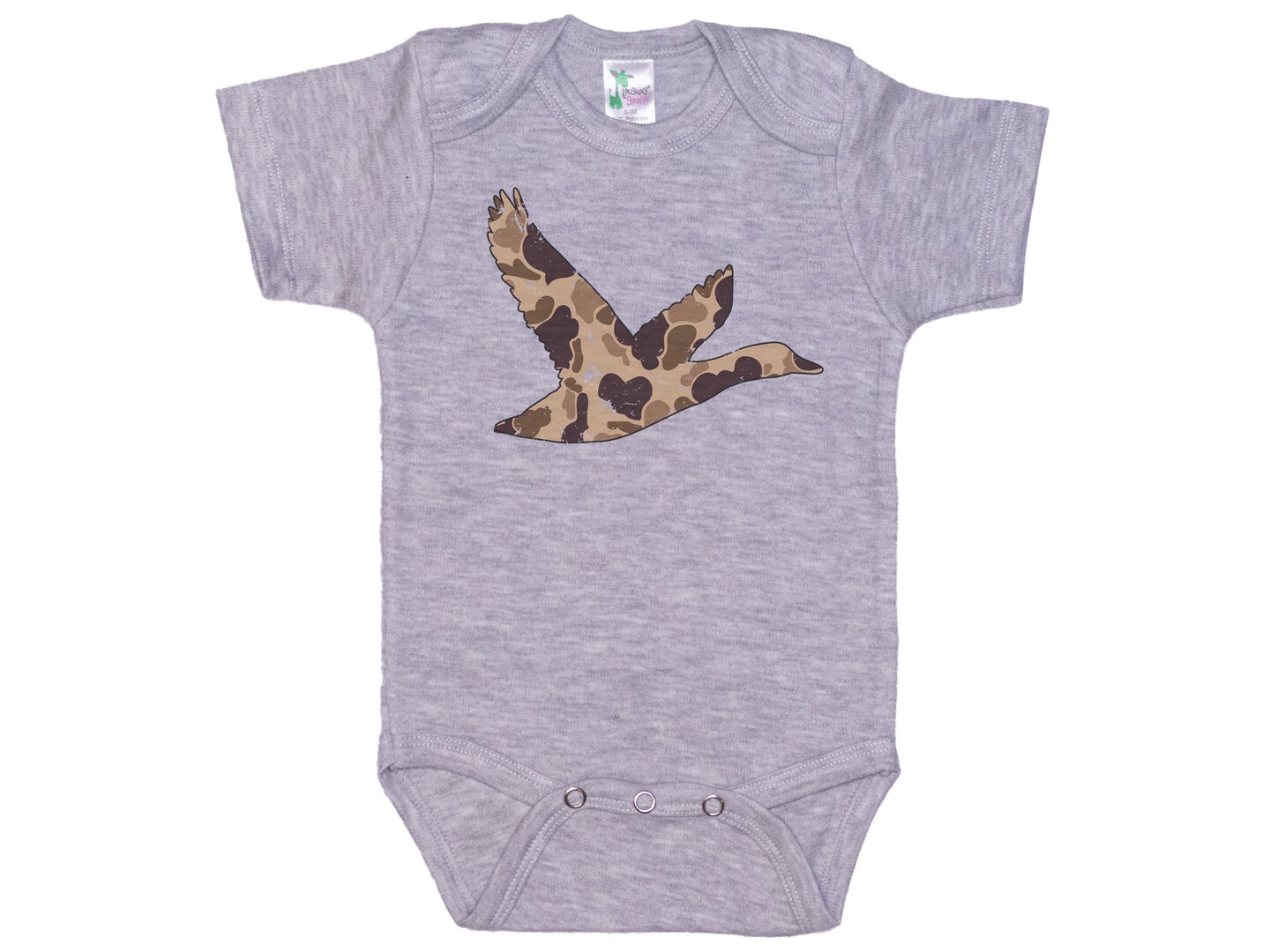 Duck Hunting Onesie®, Camo Duck, Waterfowl Baby Outfit, Baby