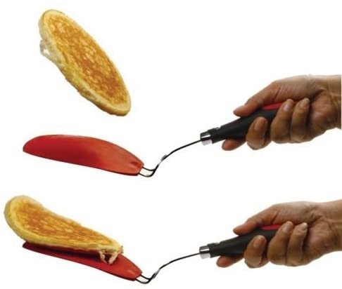 Norpro Small / Large Grip-EZ Stainless Steel / Nylon Flexible Turner Spatula Set
