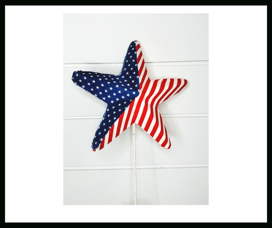 Patriotic Star Pick - Festive Decor for Patriotic Celebrations-74227RWB