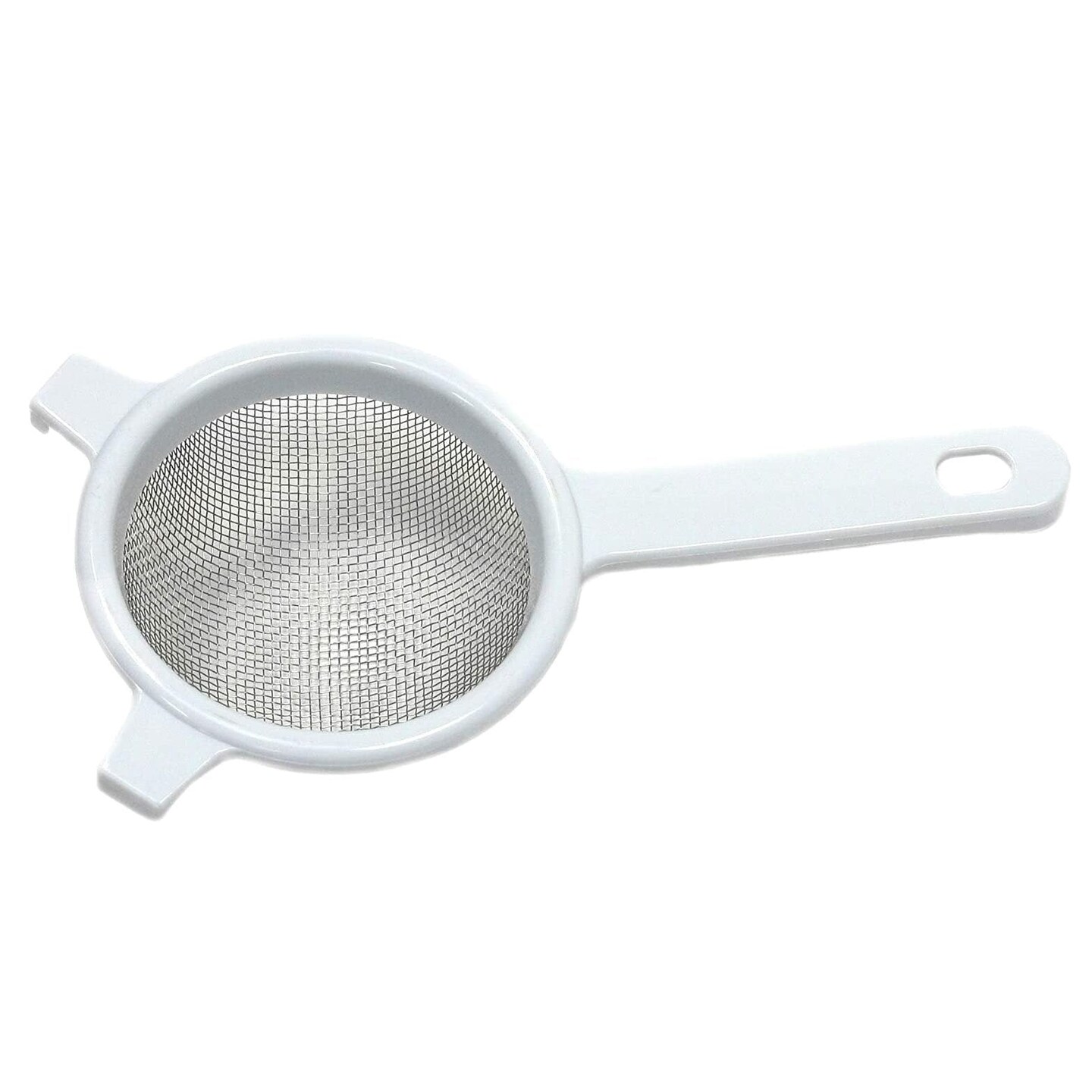 Chef Craft 4&#x22; Diameter Stainless Steel Mesh Strainer - Great for Straining Baking Ingredients