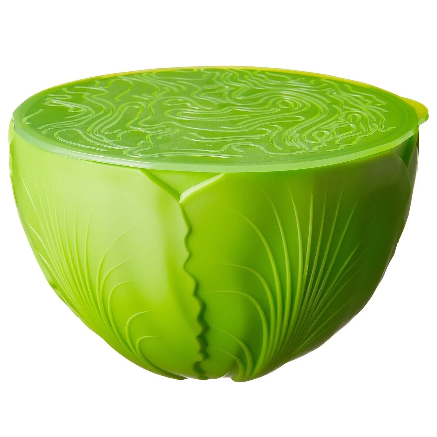 Hutzler Salad Saver Storage Bowl with Lid - Keeps Lettuce, Spinach &#x26; Kale Fresh Longer