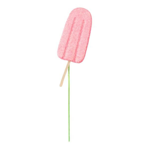 20&#x22; Foam Popsicle Pick: Pink