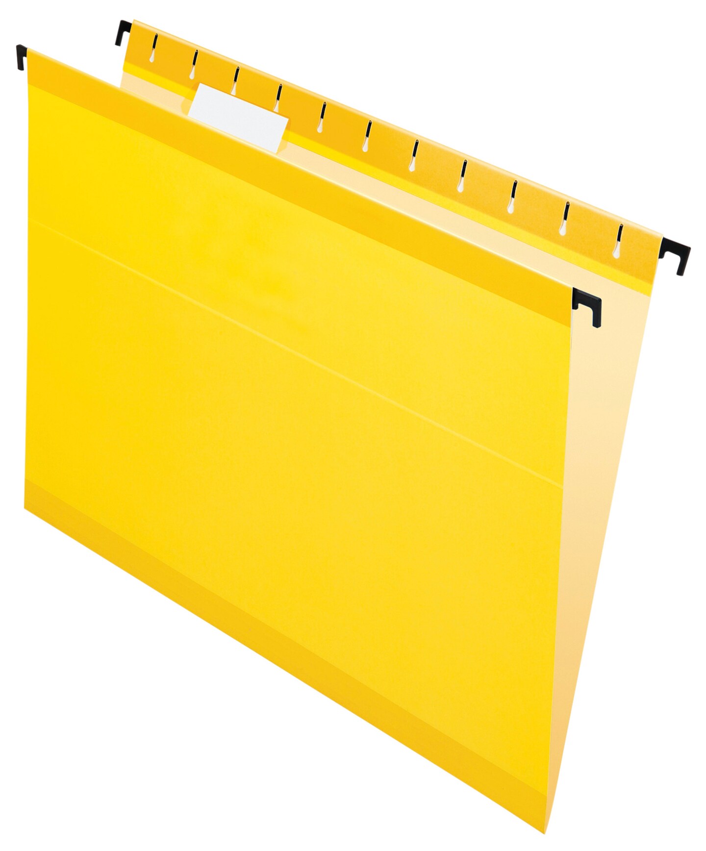 Pendaflex SureHook Hanging File Folder, Letter Size, 1/5 Cut Tabs, Yellow, Pack of 20
