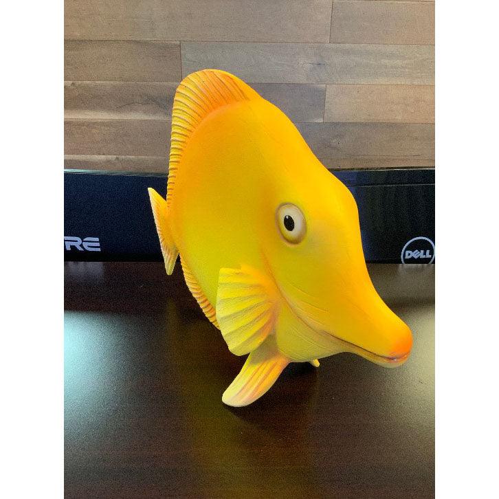 Yellow Tang Fish Statue