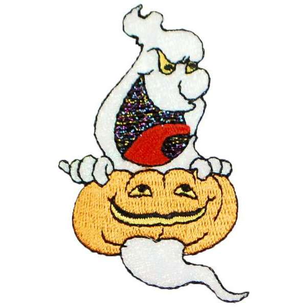 Halloween Scary Ghost Iron-on Applique/Patch