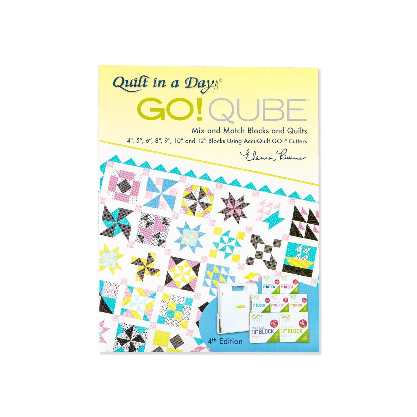 AccuQuilt Ready. Set. GO!&#xAE; Ultimate Beginner Fabric Cutting System (Ready. Set. GO! - 8&#x22; Block)