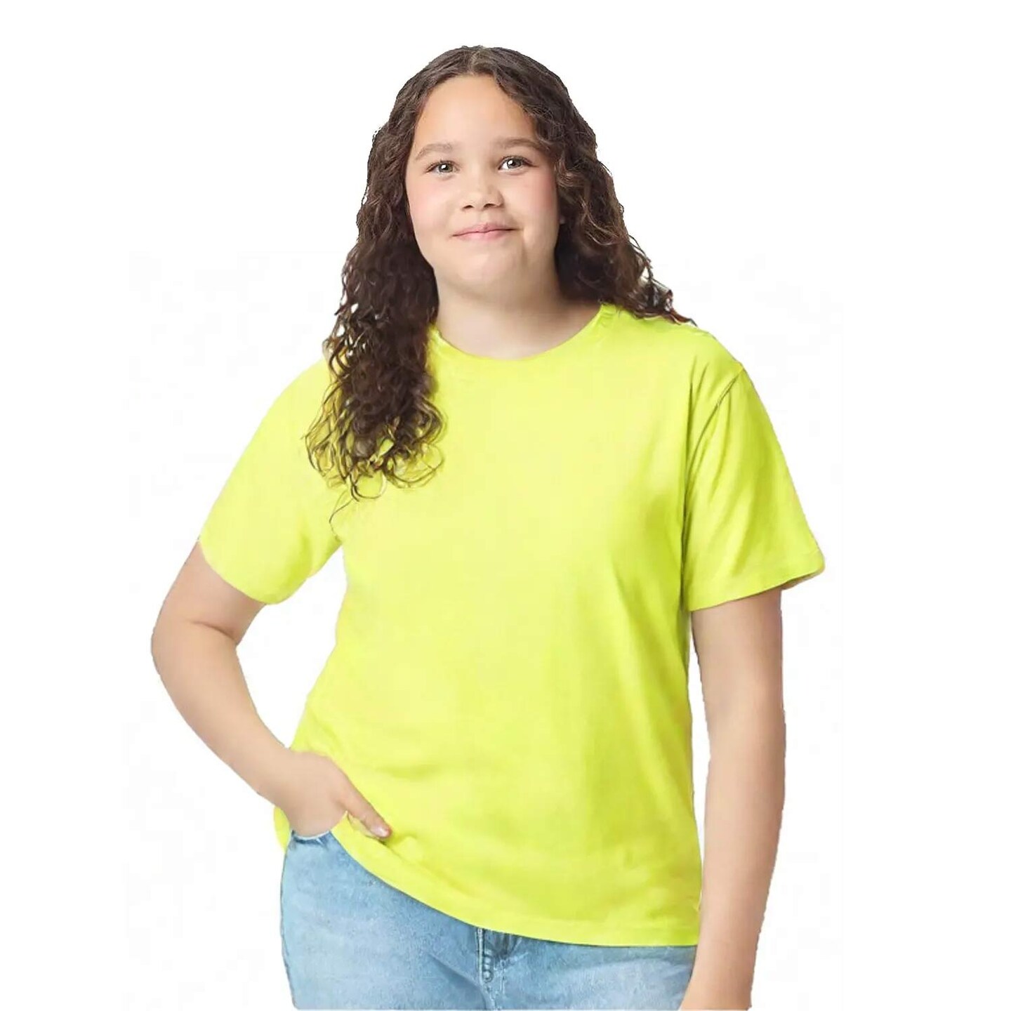 12 Pack: Gildan Heavy Cotton Youth Crewneck Short Sleeve T-Shirt for Custom Printing & Everyday Comfort Blank Tee