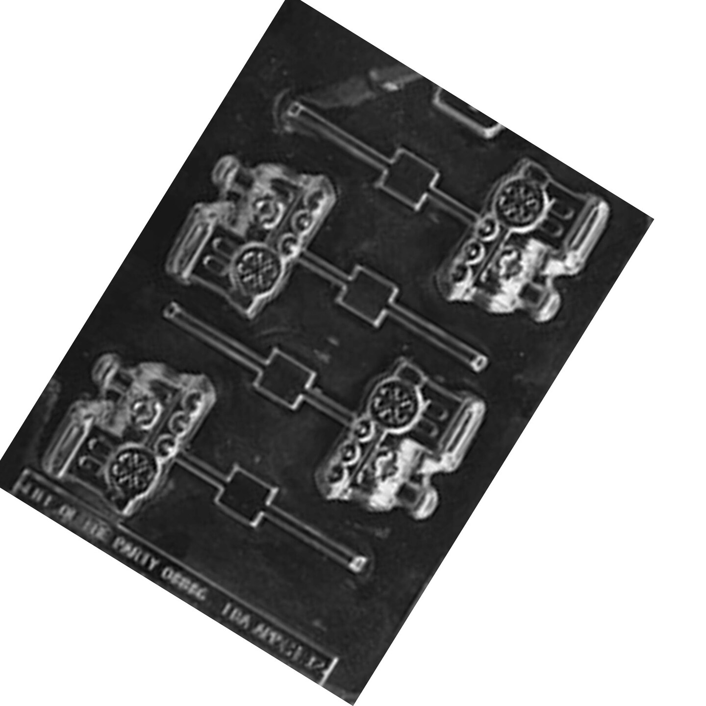 Christmas Engine Pop Chocolate Mold for Festive Treats