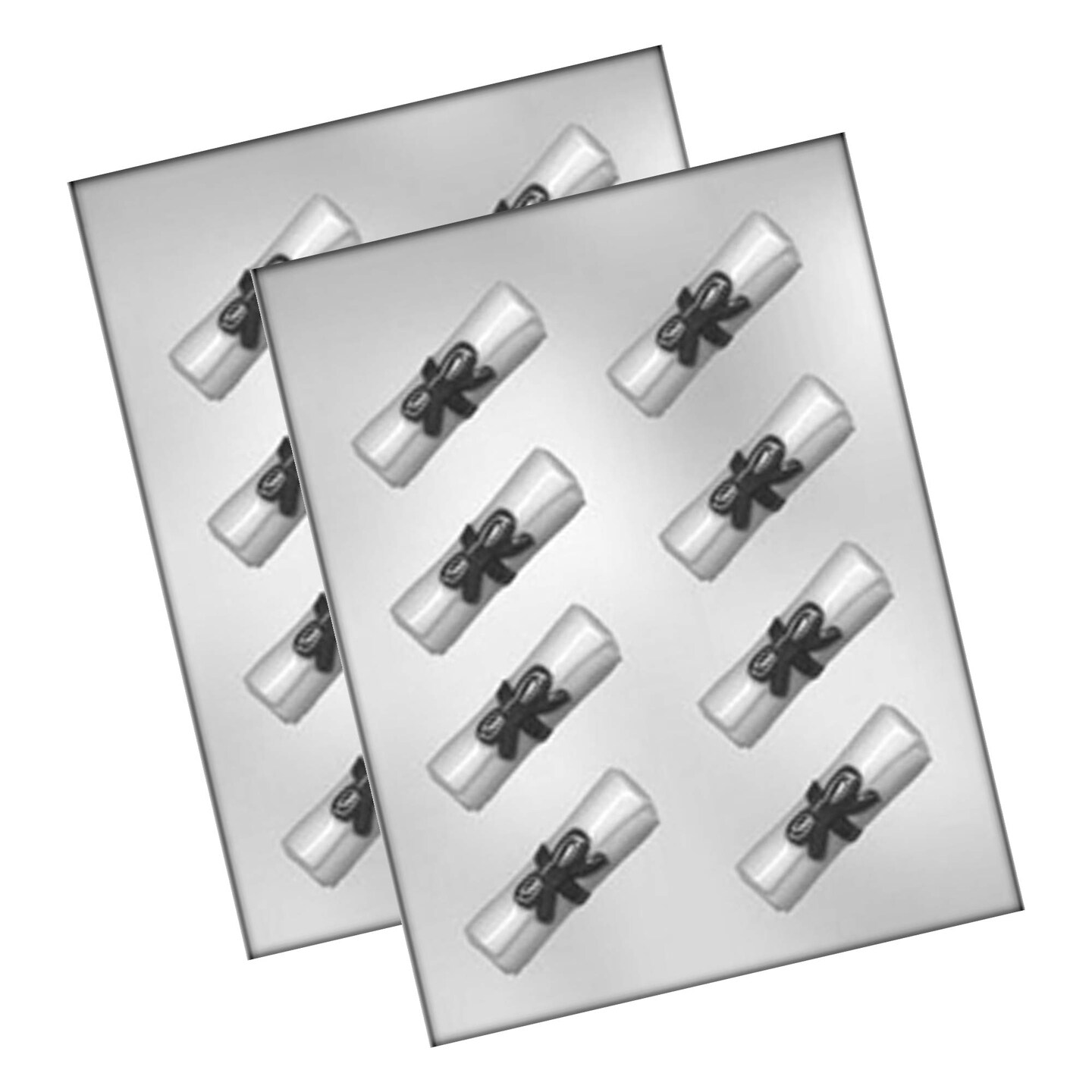 Diploma with Ribbon Chocolate Mold