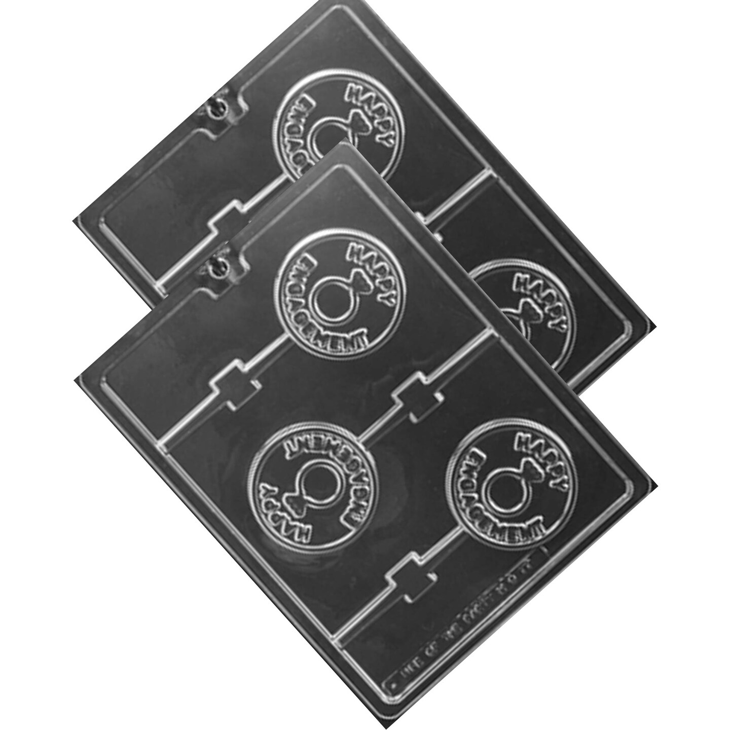 Happy Engagement Lolly Chocolate Mold