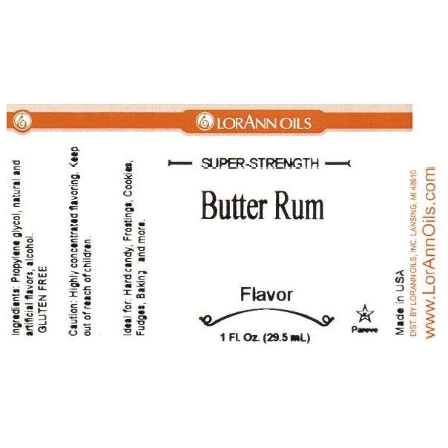 Butter Rum Flavor One Dram