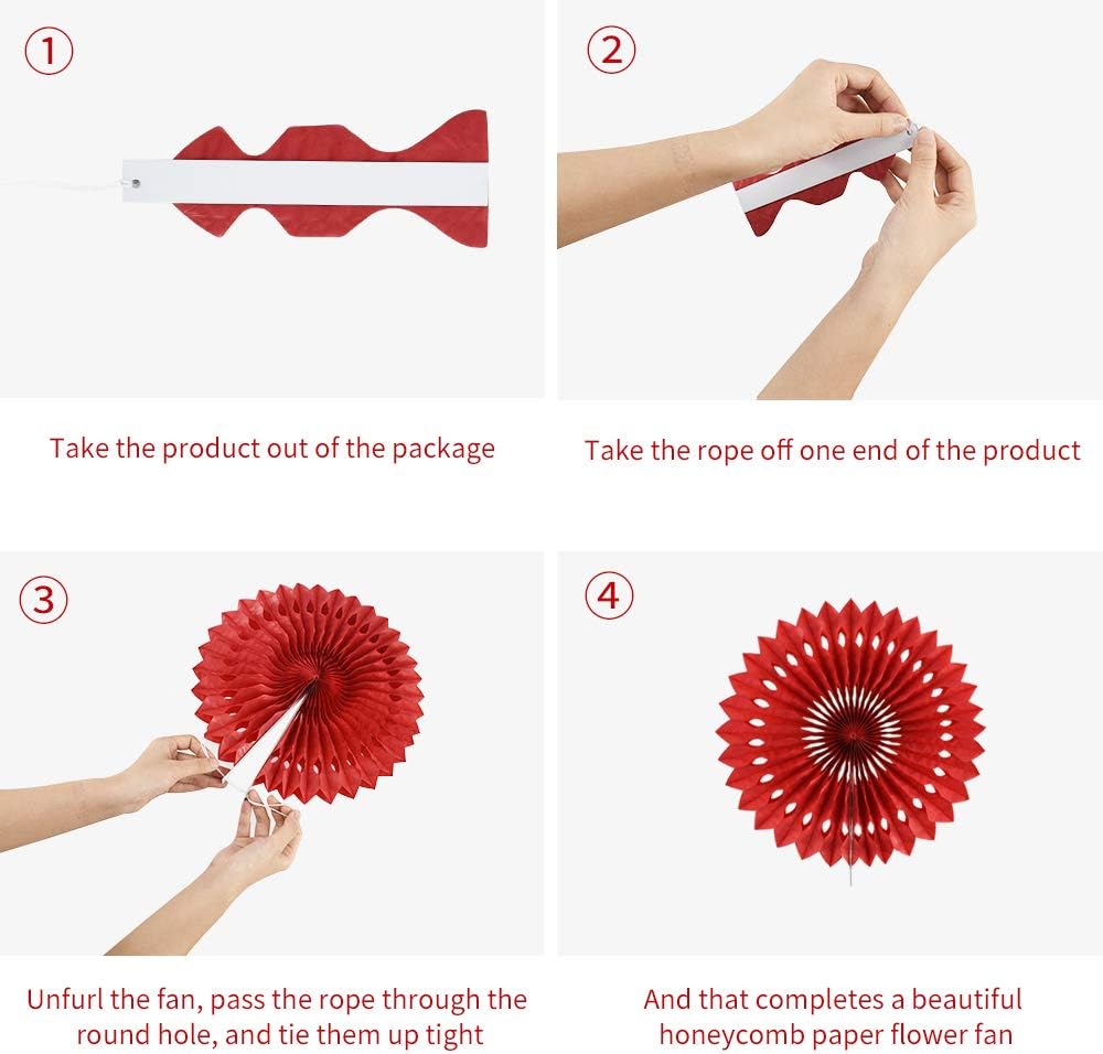 Green White Party Decoration Hanging Honeycomb Round Paper Fans Kit for Theme Birthday Baby Shower Summer Forest Patrick's Irish Backdrop Party Supplies(11packs)