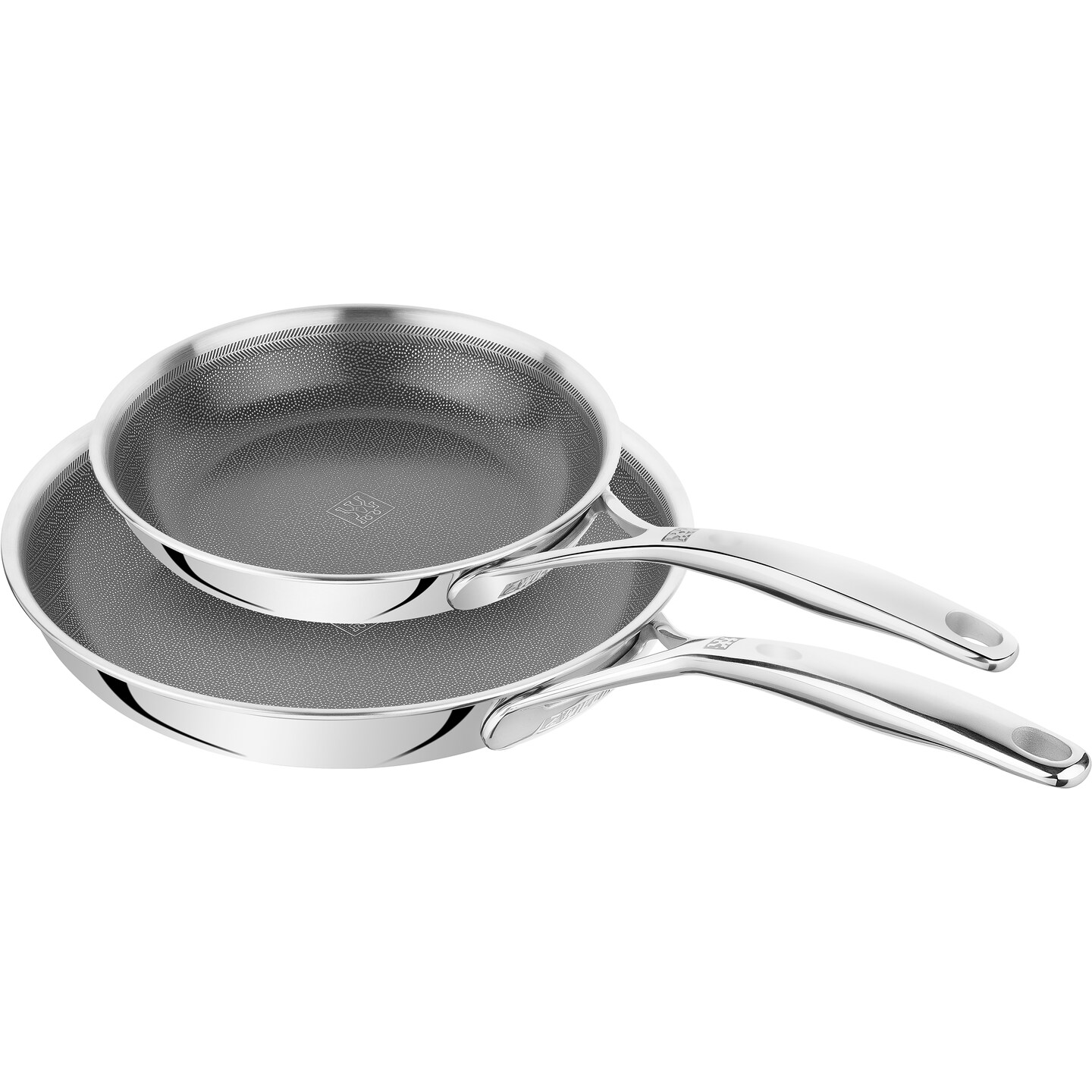 ZWILLING Peak 2-pc Stainless Steel Ceramic Nonstick Dual Performance Fry Pan Set