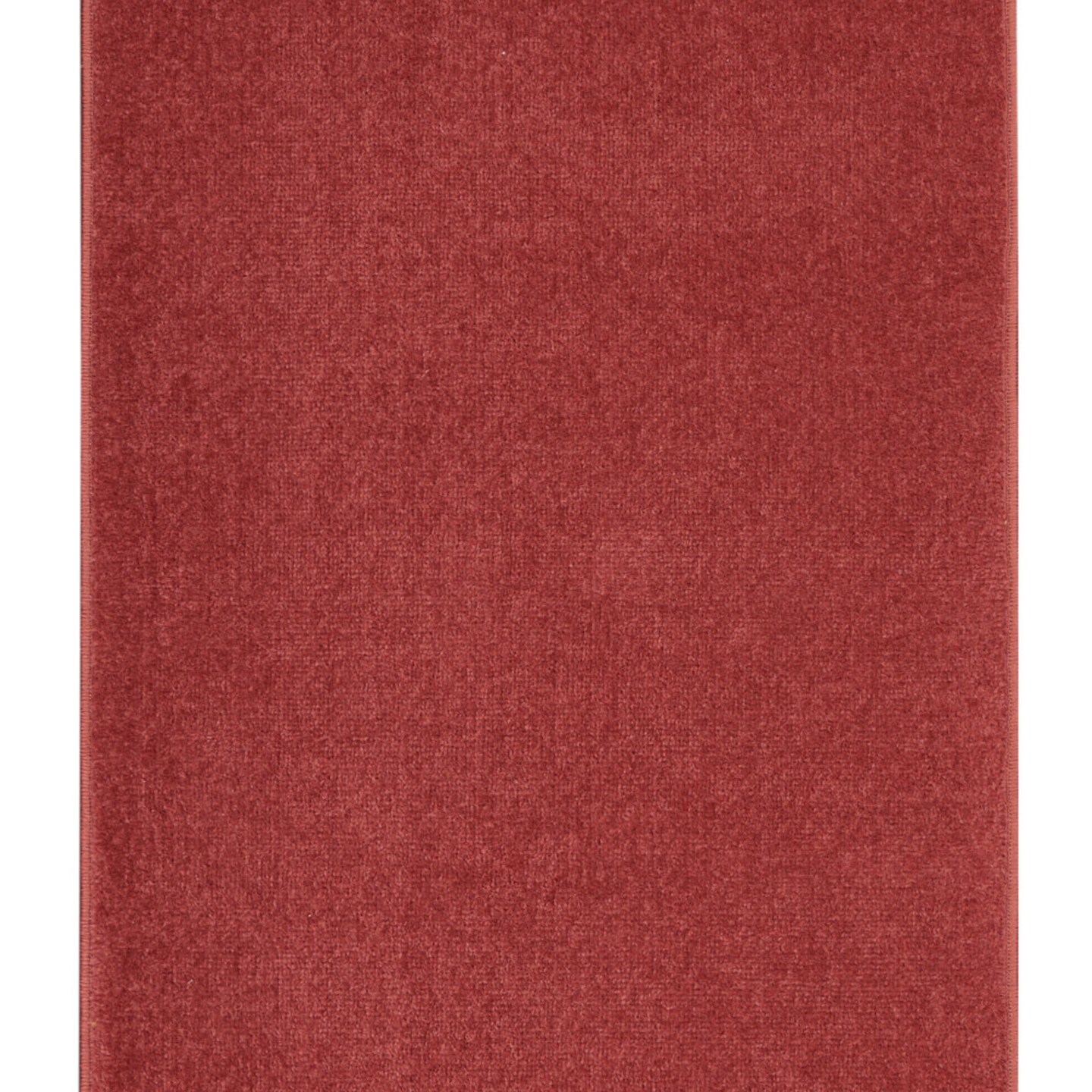Edge Collections - 2' x 6' - Red - Durable Non-Skid Runner Rug for Indoor and Outdoor Use - 1 Piece