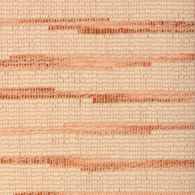 1 Yard Torin Warm Earth Tone Horizontal Striped Cotton Linen Fabric for Interiors