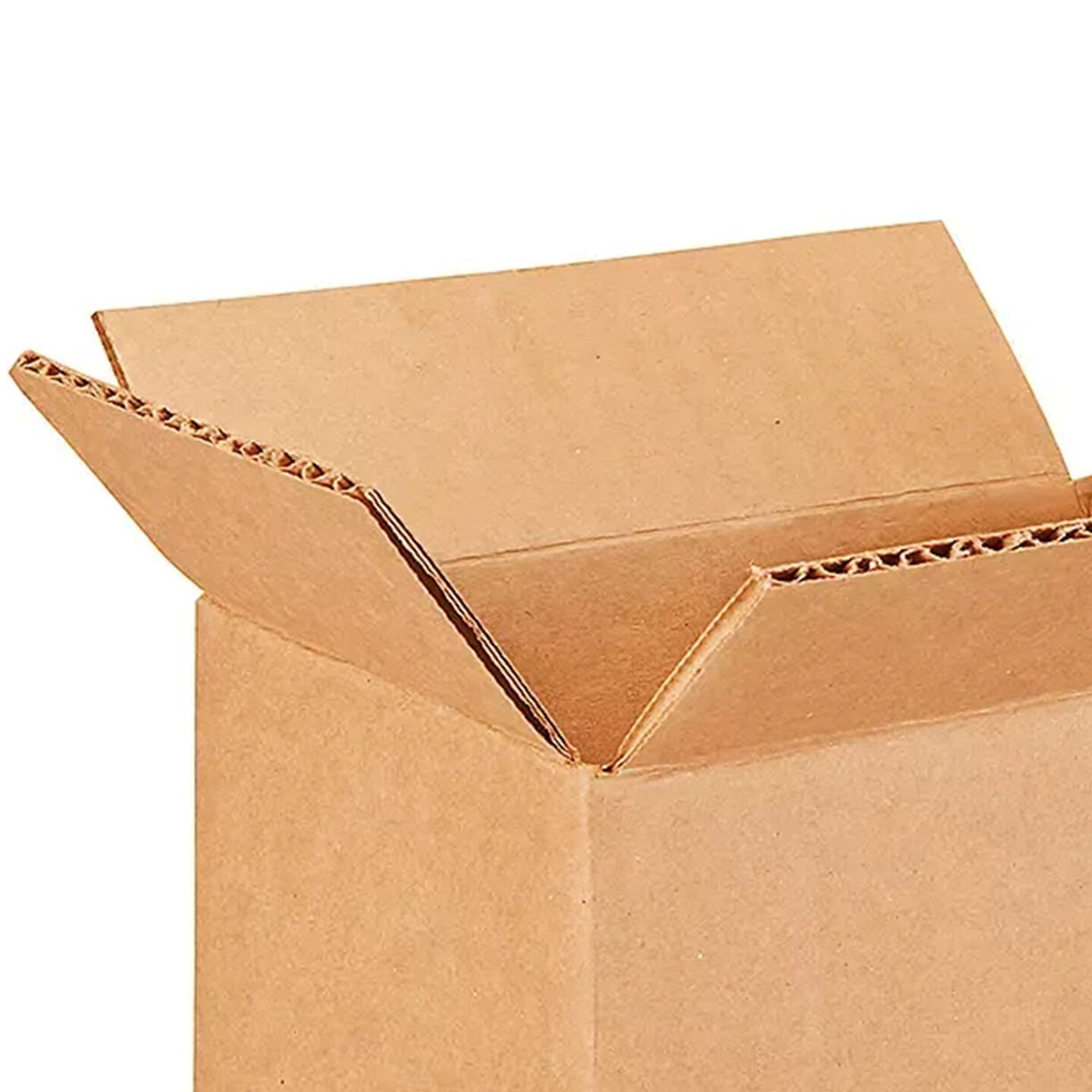 25 pcs Corrugated Shipping Boxes Durable Kraft Cardboard 6 x 4 x 4 Inch