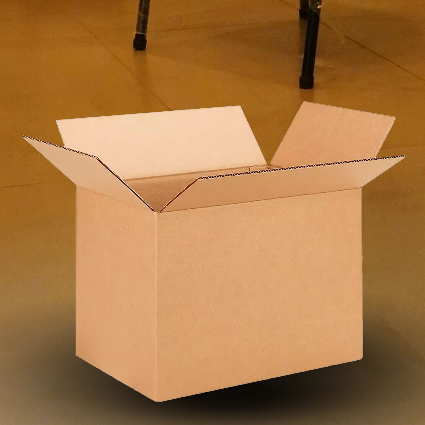 25 pcs Corrugated Shipping Boxes Durable Kraft Case 14 x 10 x 10 Inch