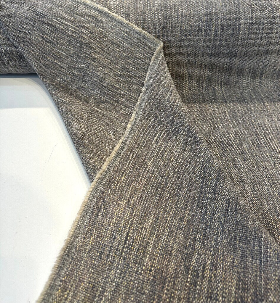 1 Yard Bolzano Pepper Tweed Chenille Upholstery Fabric Soft Durable 56 Inch Width